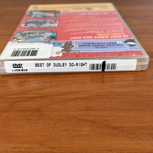 DVD, the best of Dudley Do-Right volume one, seal intact - Picture 3 of 5